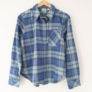 NWT L.L. Bean Plaid Mountainside Stretch Flannel Shirt